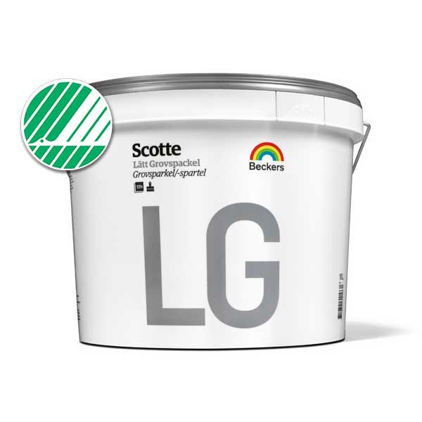 Scotte LG - Grov Sandspartel - 9 liter
