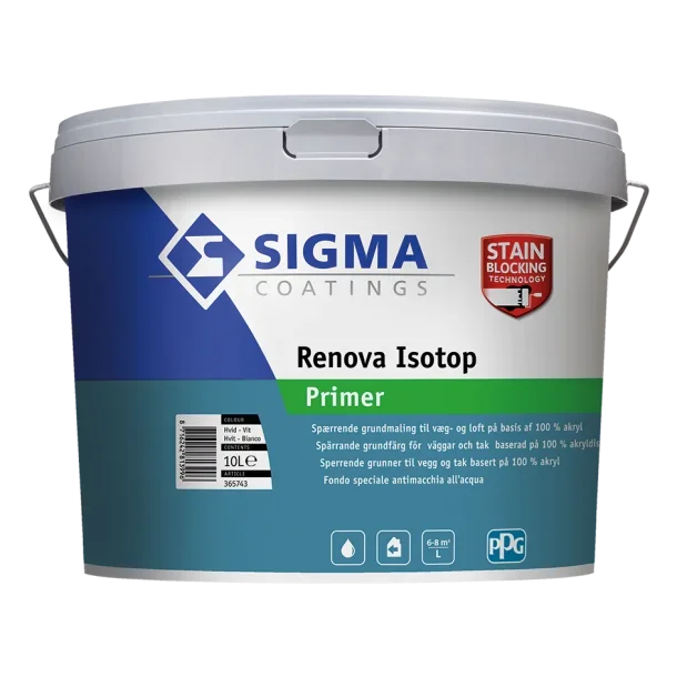 Sigma Renova Isotop Primer - Helmat