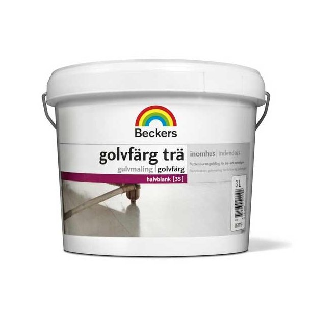 Gulvmaling Tr - Halvblank (35)