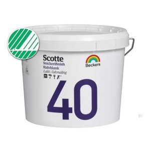 Snickerifinish 40 Trvrksmaling - Halvblank (40)